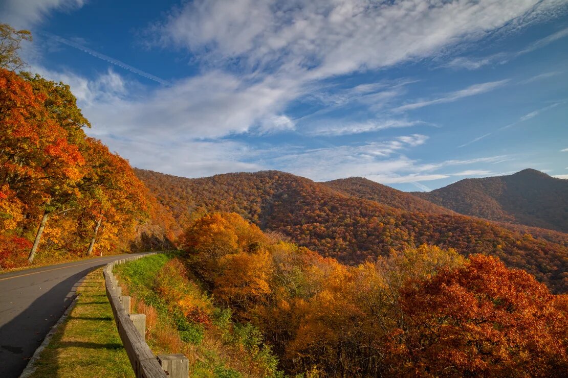 Blue Ridge Parkway, North Carolina and Virginia 