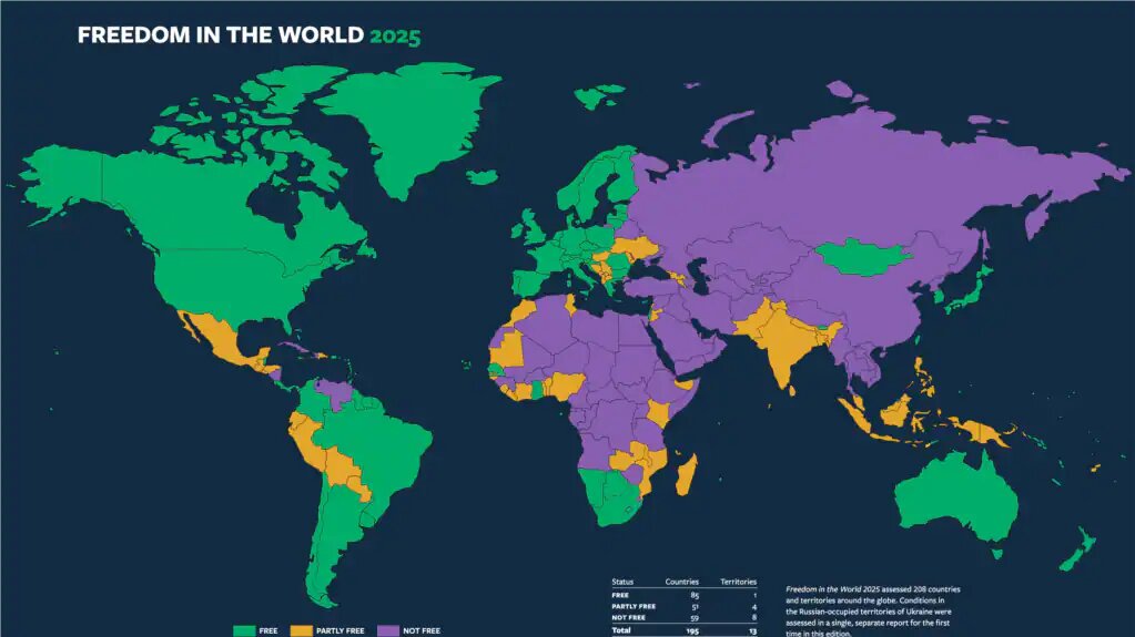 Përkeqësimi i lirive politike dhe civile: Raporti i ‘Freedom House’ për situatën globale dhe rajonale