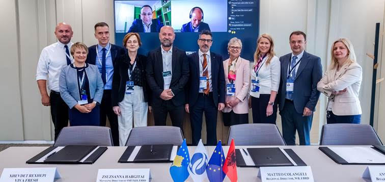 EBRD and ENEF II provide €25 million to Viva Fresh Kosovo to support expansion into Albania