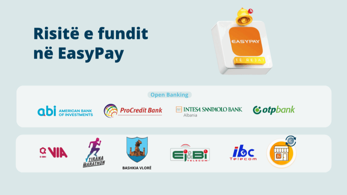 EasyPay, Pionier i Open Banking në Shqipëri, sjell 6 risi në shërbime