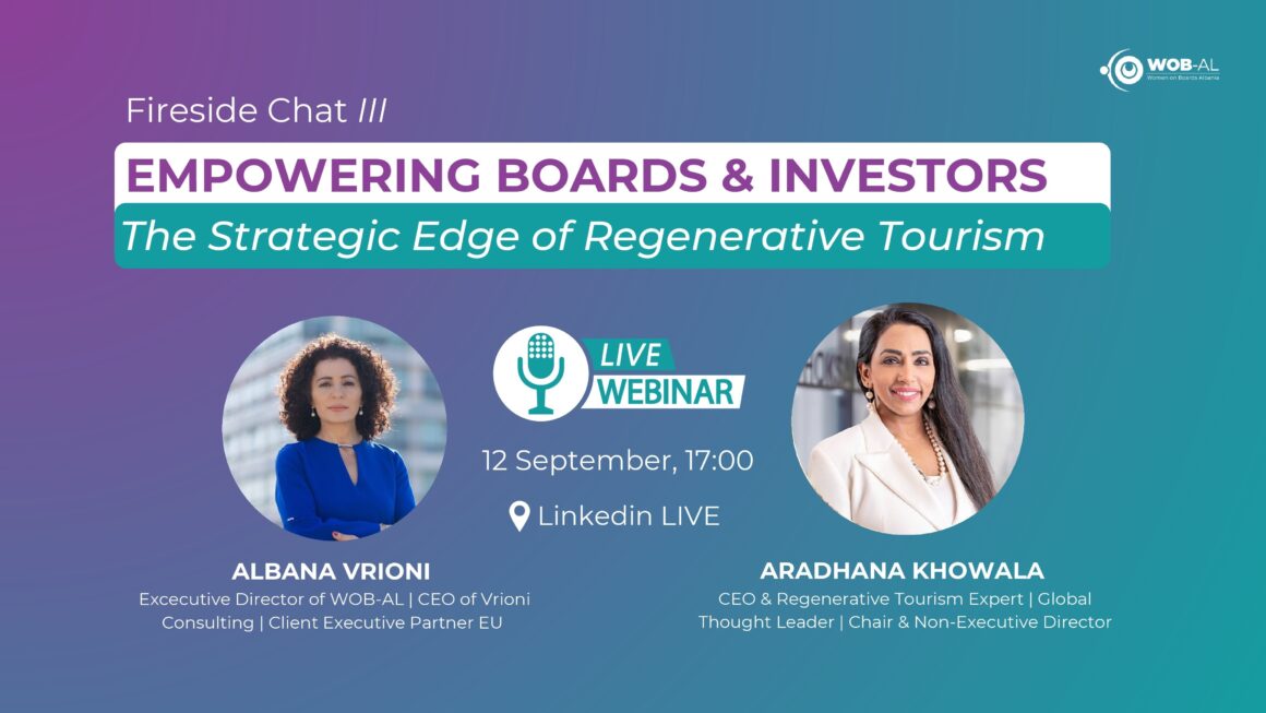 Fireside Chat me Aradhana Khowala dhe Albana Vrioni, 12 Shtator 2025