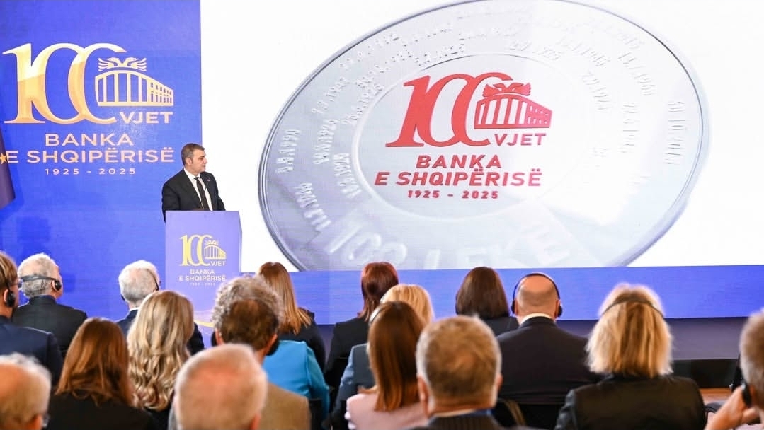 Banka e Shqipërisë prezanton monedhën përkujtimore në 100-vjetorin e saj
